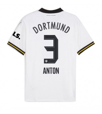 Borussia Dortmund Waldemar Anton #3 Tredje trøje 2024-25 Kort ærmer